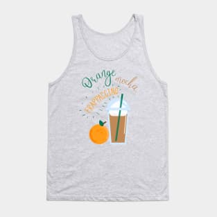 Orange Mocha Frappaccino Tank Top